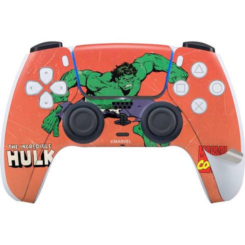 Marvel Classic Comics The Incredible Hulk PS5 Pro Disk Bundle  Skin